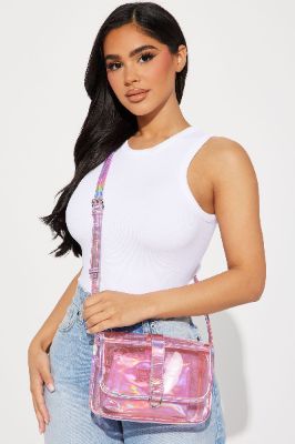 Fun Times Two Handbag - Pink sold by Fashion Nova