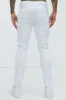 Take No L's Skinny Jean - White sold by Fashion Nova