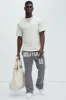Tyson Self Made Skinny Flare Sweatpants - Grey sold by Fashion Nova