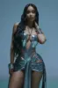 Hot Summer Scandal 2 Piece Monokini Skirt Set - Silver sold by Fashion Nova