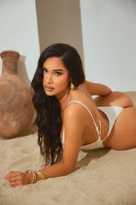 Maui Mami Thong 1 Piece Swimsuit - White sold by Fashion Nova