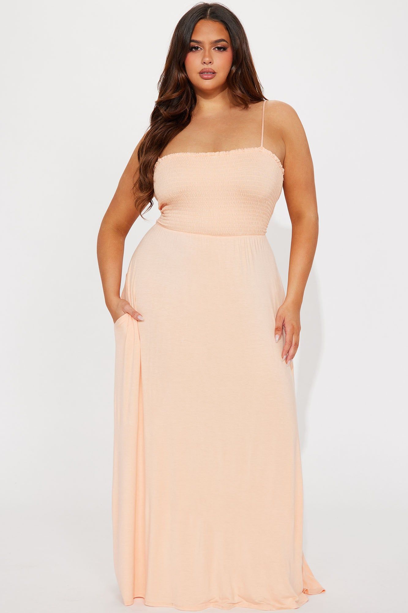 Holly Maxi Dress - Peach sold by Fashion Nova product image thumbnail 4