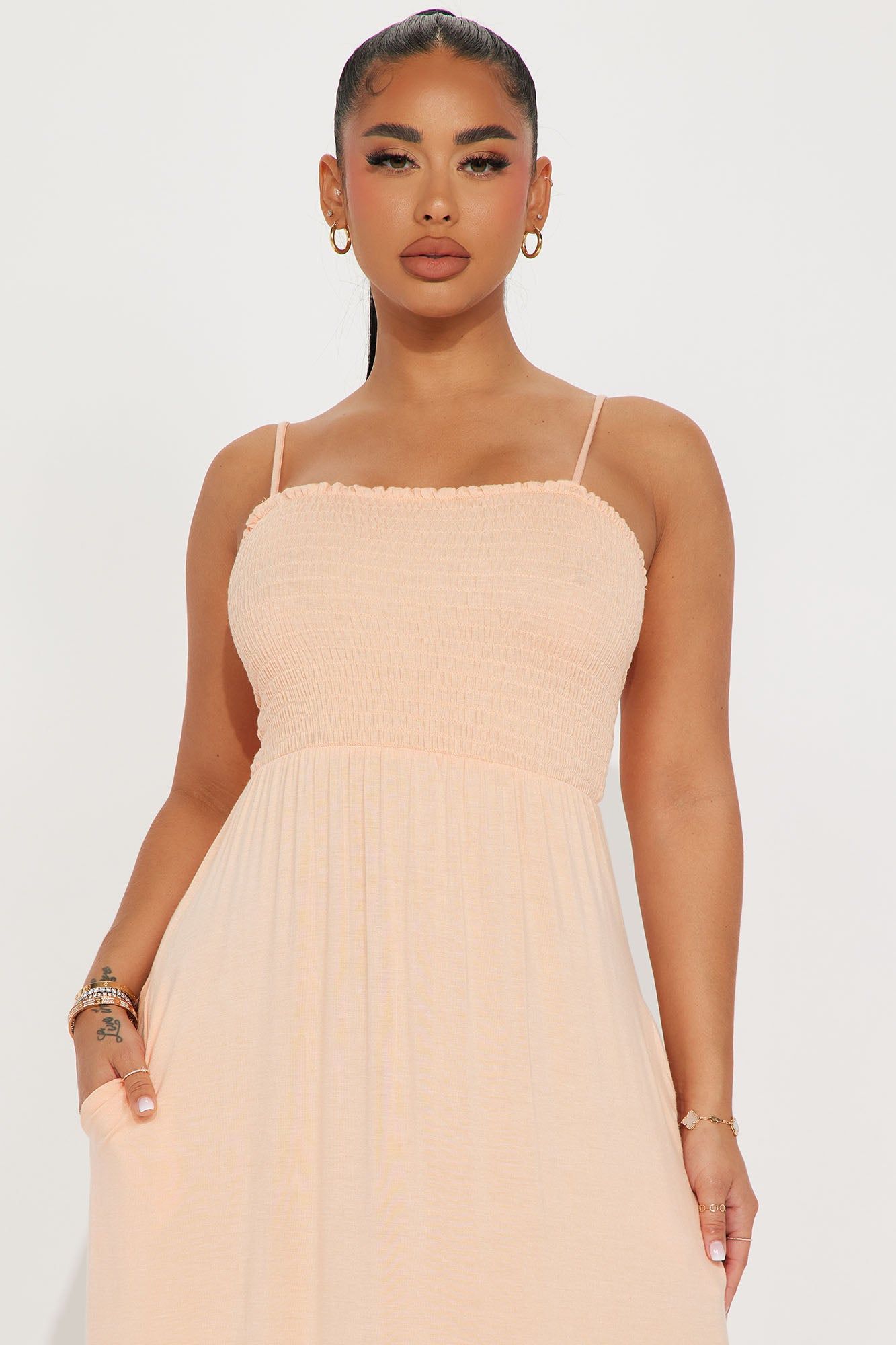 Holly Maxi Dress - Peach sold by Fashion Nova product image thumbnail 2