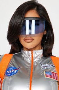 Ready To Blast Off 5 Piece Costume Set - Silver sold by Fashion Nova
