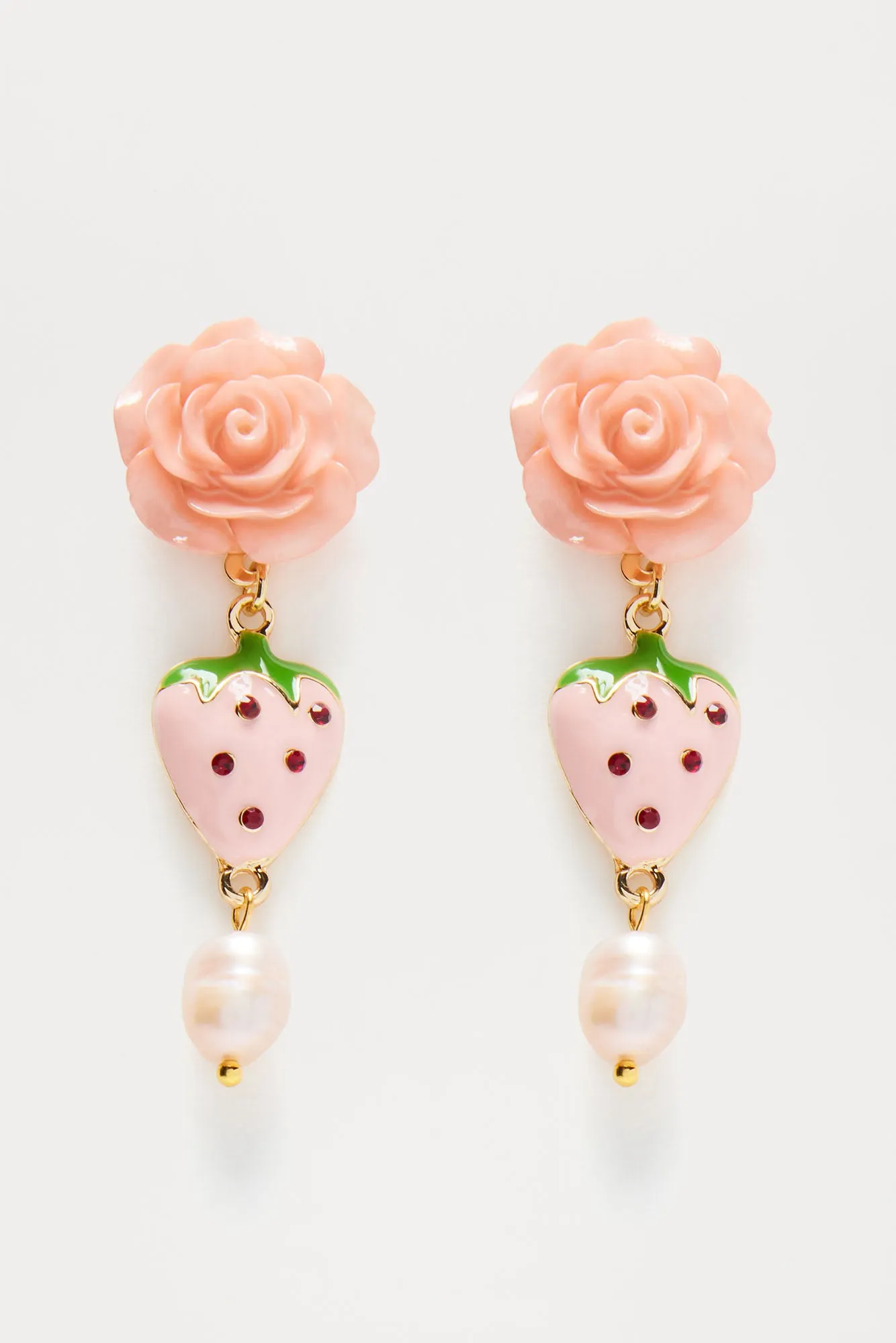 Strawberry Sorbet Earrings - Pink sold by Fashion Nova product image thumbnail 3