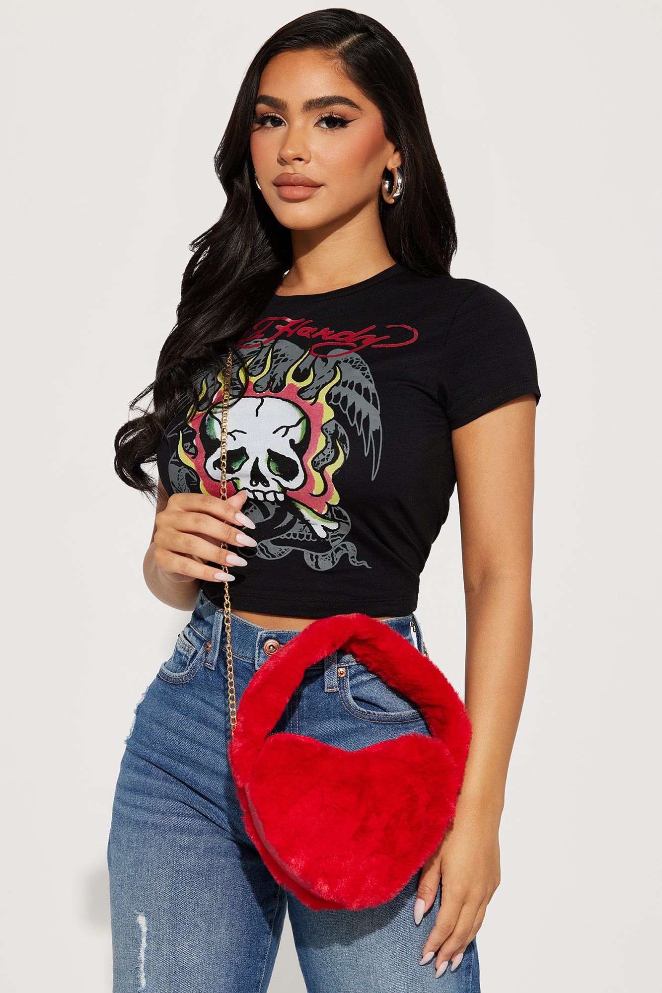 Love To Love Handbag - Red sold by Fashion Nova product image thumbnail 2