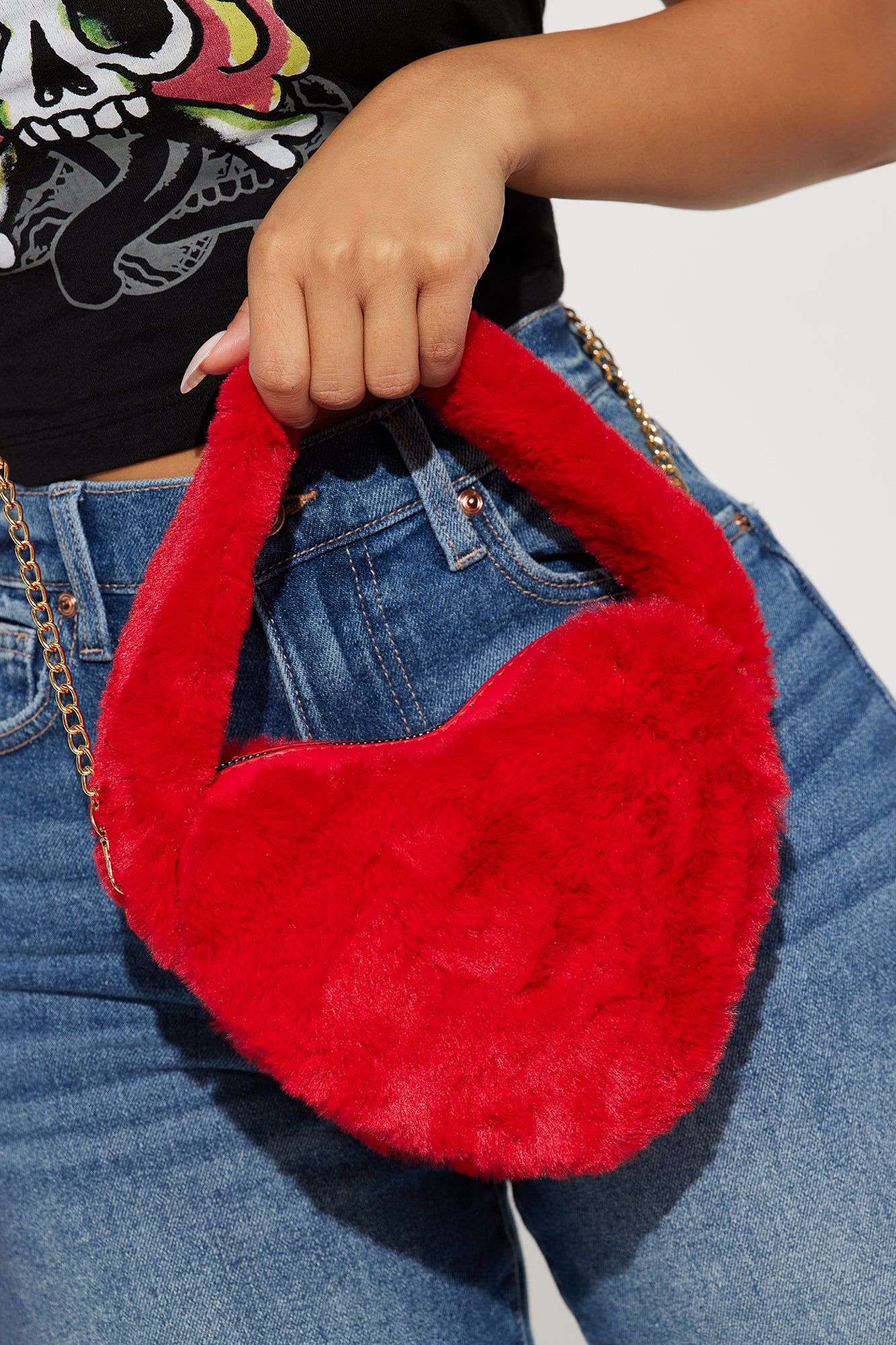 Love To Love Handbag - Red sold by Fashion Nova