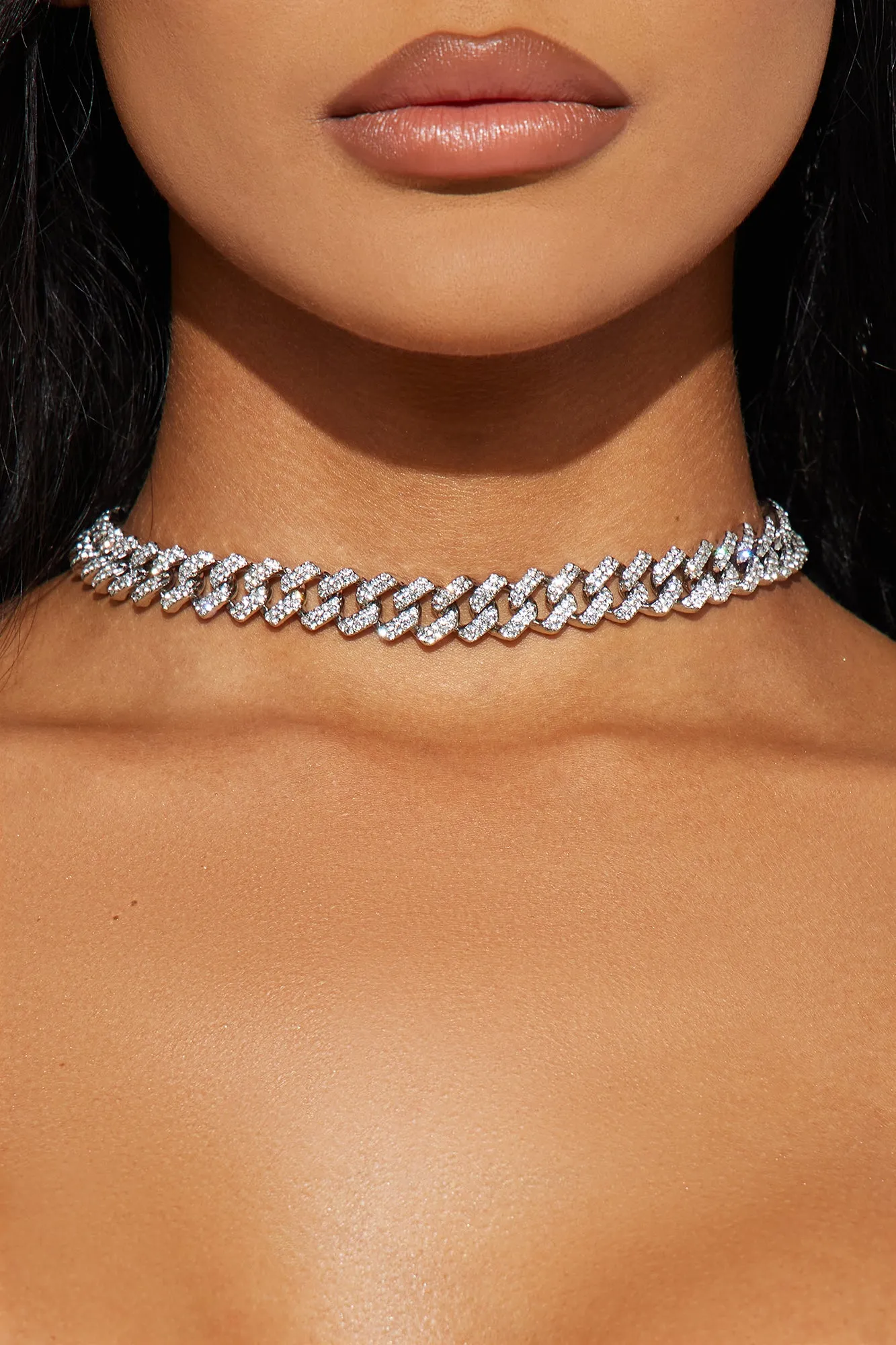Always A Stunner Necklace - Silver sold by Fashion Nova