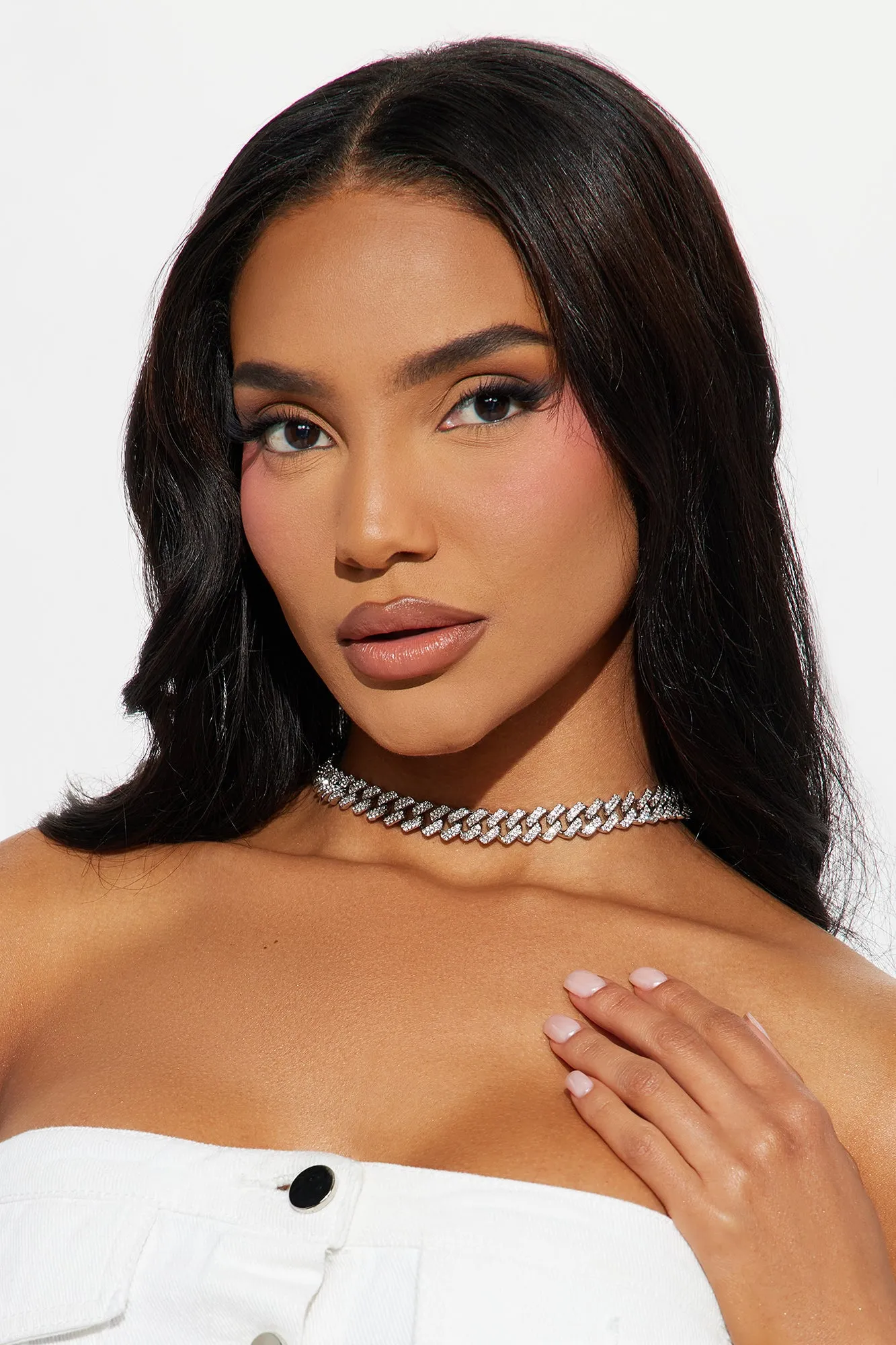 Always A Stunner Necklace - Silver sold by Fashion Nova product image thumbnail 3