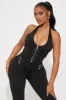 Vixen Moment Jumpsuit - Black sold by Fashion Nova