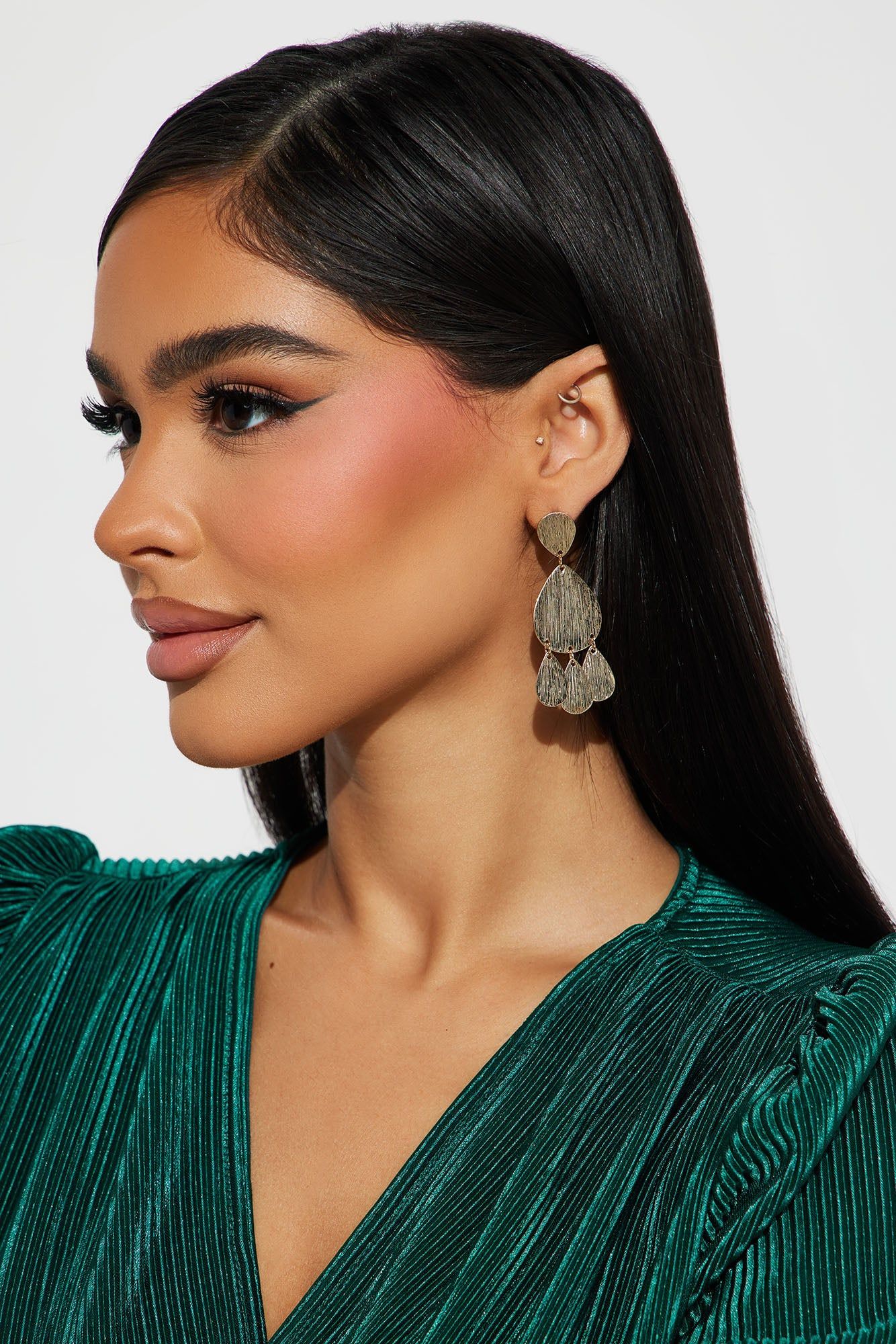 Beach Bae Earrings - Gold sold by Fashion Nova product image thumbnail 2