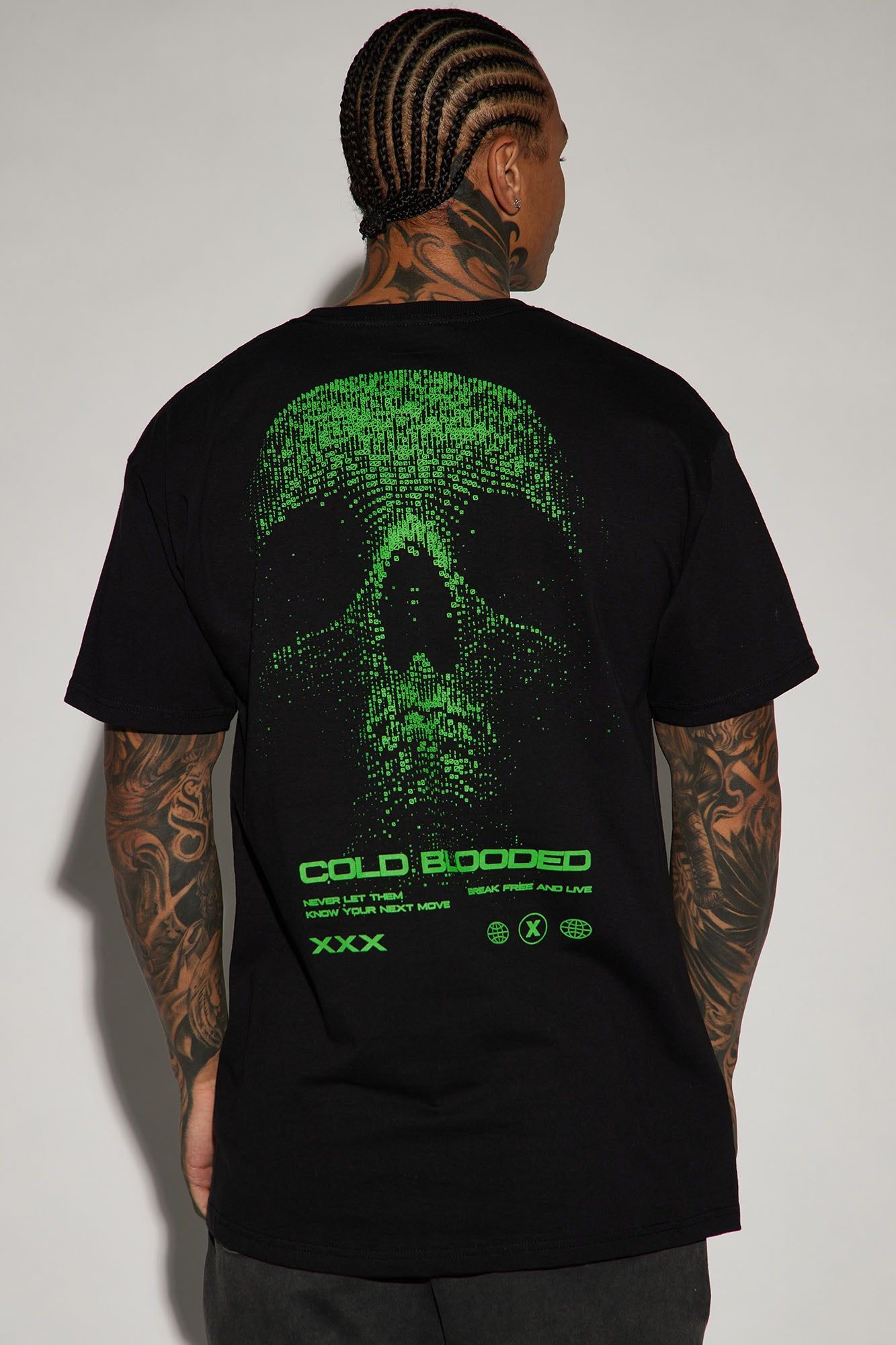 Break Free And Live Short Sleeve Tee - Black sold by Fashion Nova product image thumbnail 4