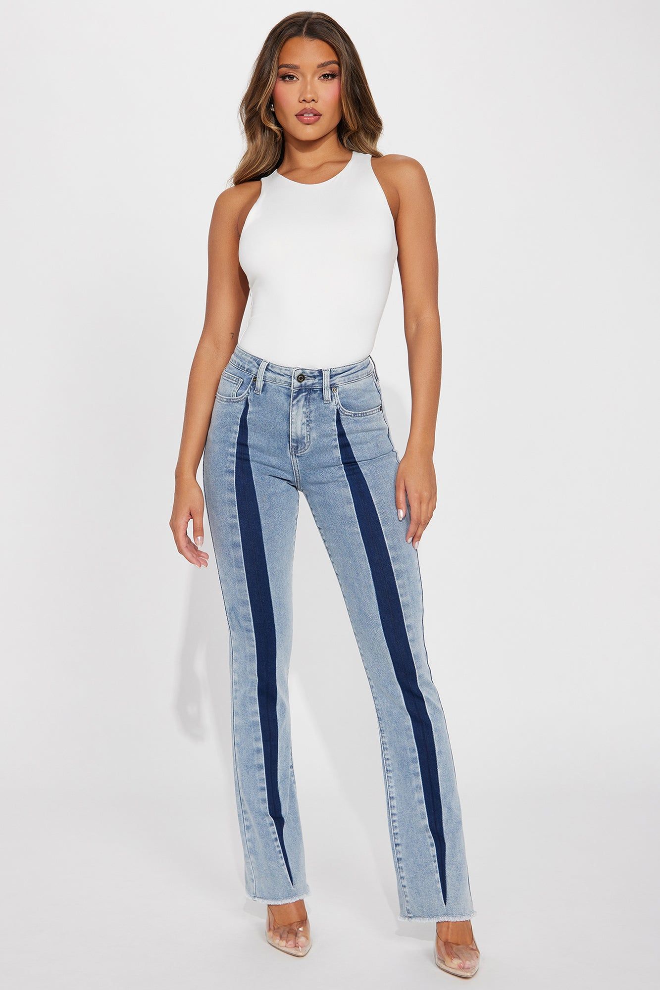 Alexa Double Layered Tank Top - White sold by Fashion Nova product image thumbnail 2