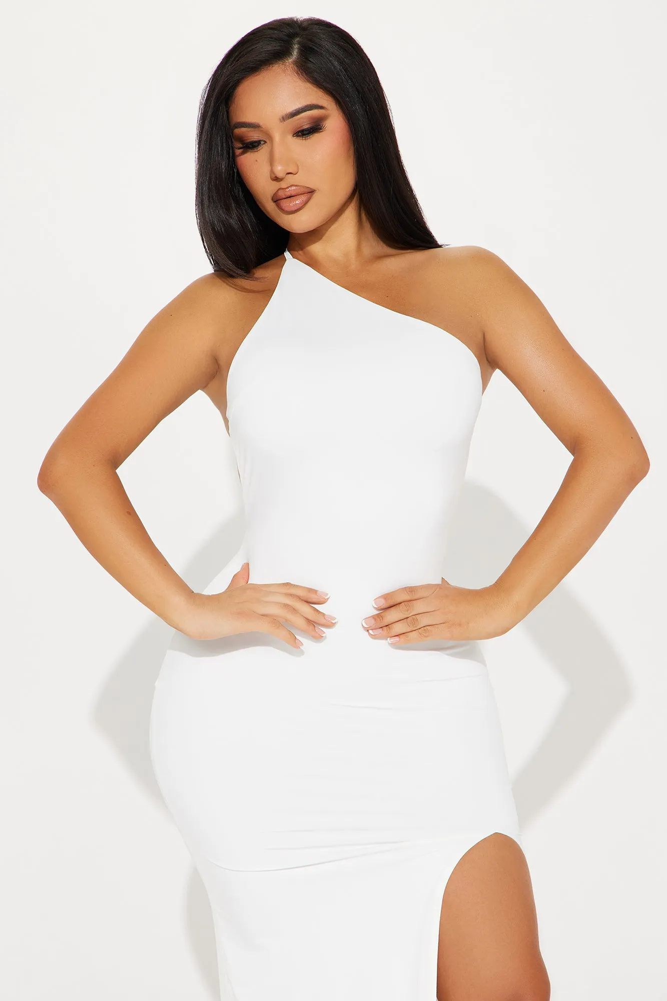Sofia Backless Maxi Dress - White sold by Fashion Nova product image thumbnail 2
