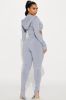 Alana Snatched Jumpsuit - Slate Grey sold by Fashion Nova