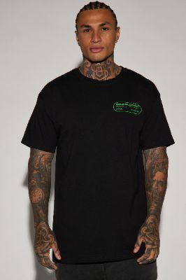 Break Free And Live Short Sleeve Tee - Black sold by Fashion Nova