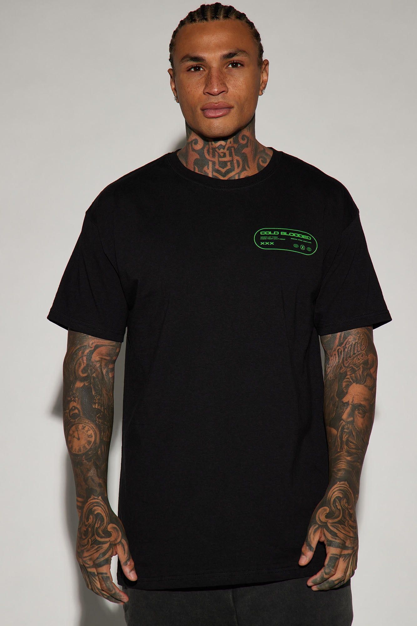 Break Free And Live Short Sleeve Tee - Black sold by Fashion Nova