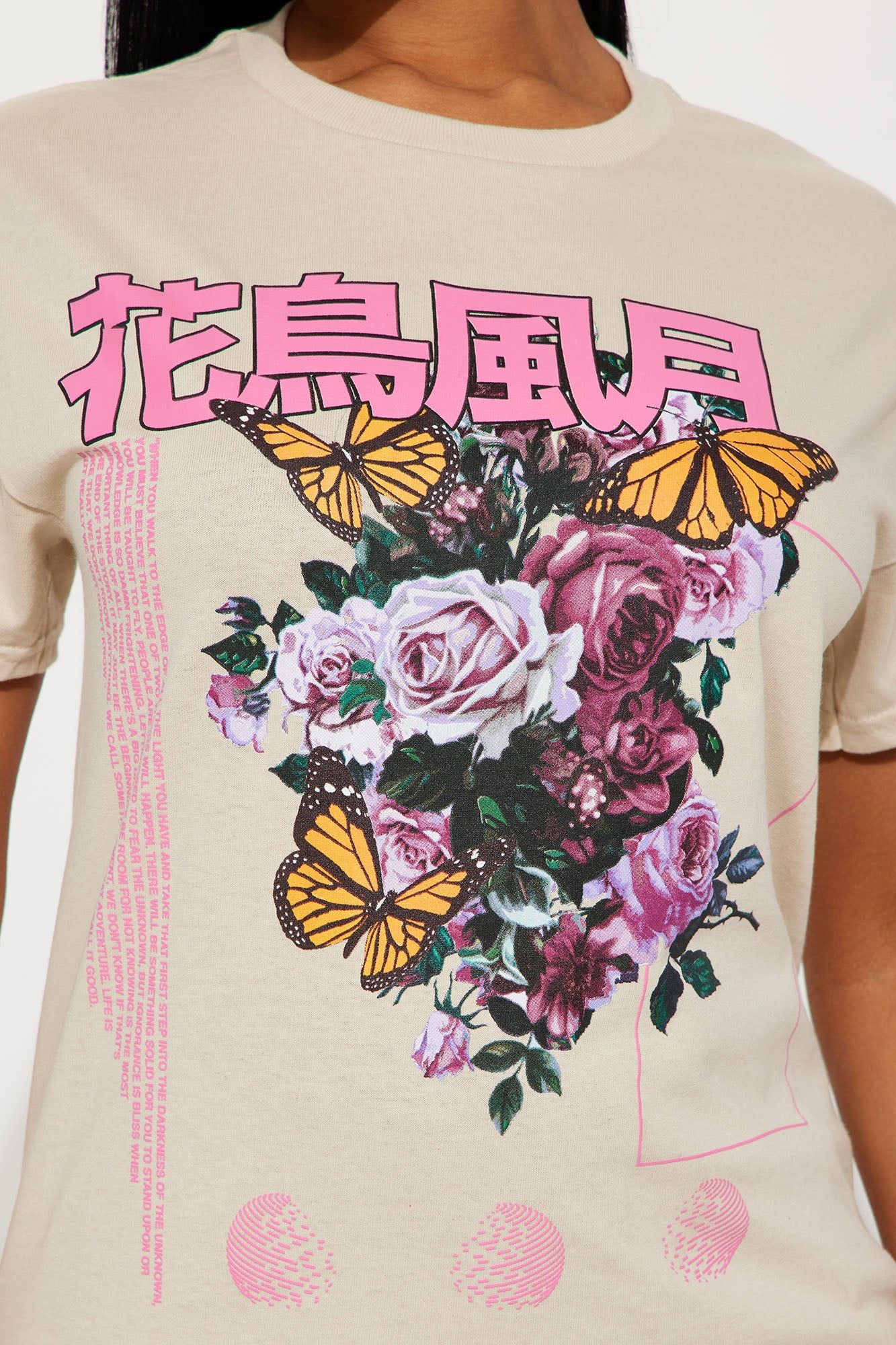 Beauty In You Graphic Tshirt - Sand sold by Fashion Nova product image thumbnail 3