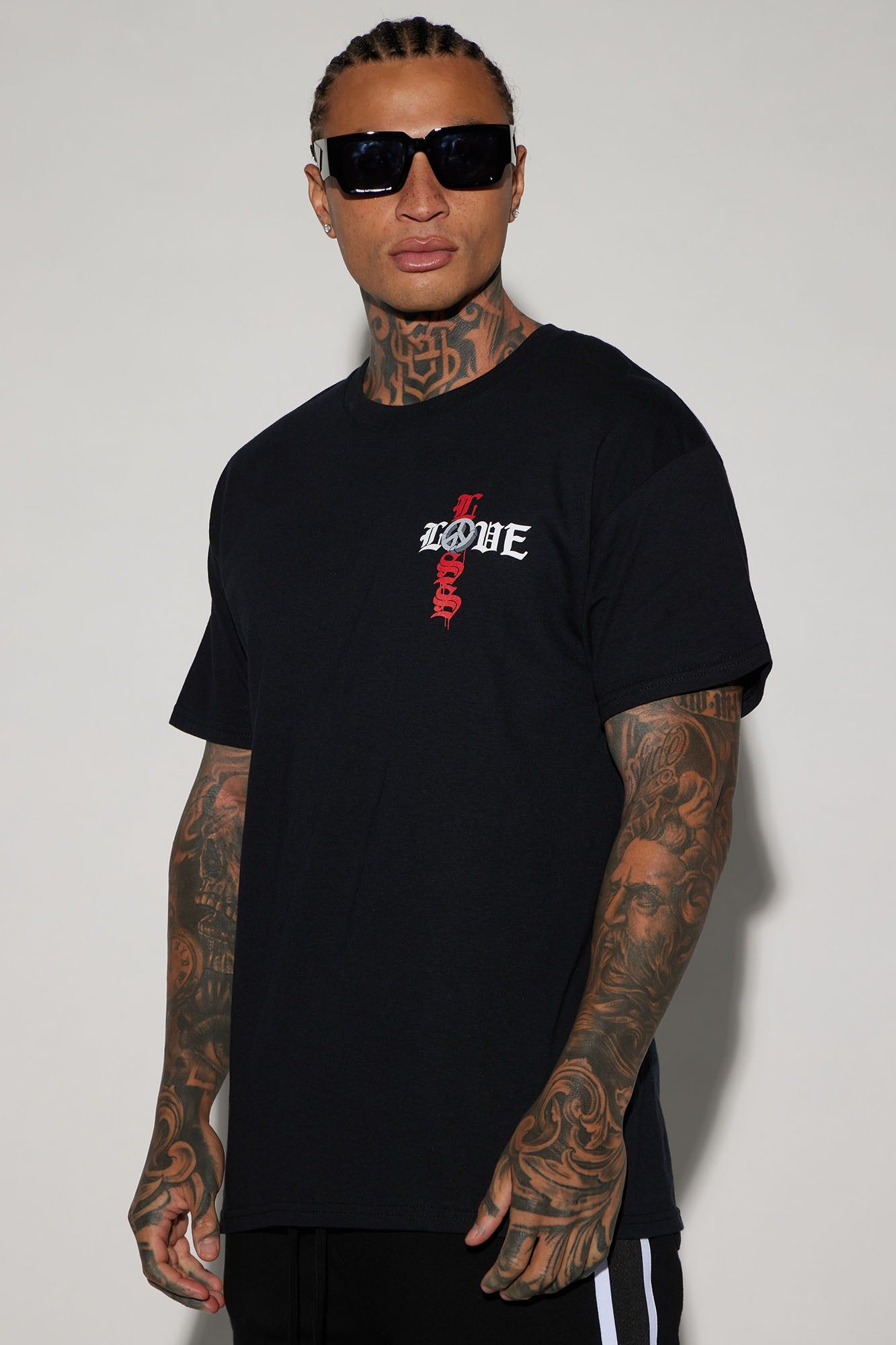 Love Loss Short Sleeve Tee - Black sold by Fashion Nova product image thumbnail 4