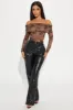 Tell Me Why Faux Leather Pant - Black sold by Fashion Nova