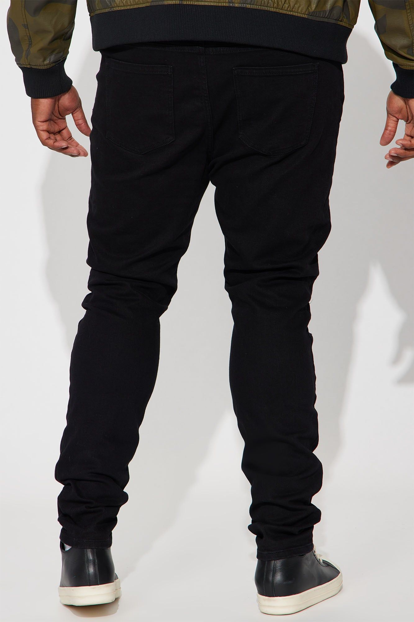 Fuel The Fire Stacked Skinny Jeans - Black sold by Fashion Nova product image thumbnail 9