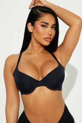 Everyday Smoothing Bra - Black sold by Fashion Nova