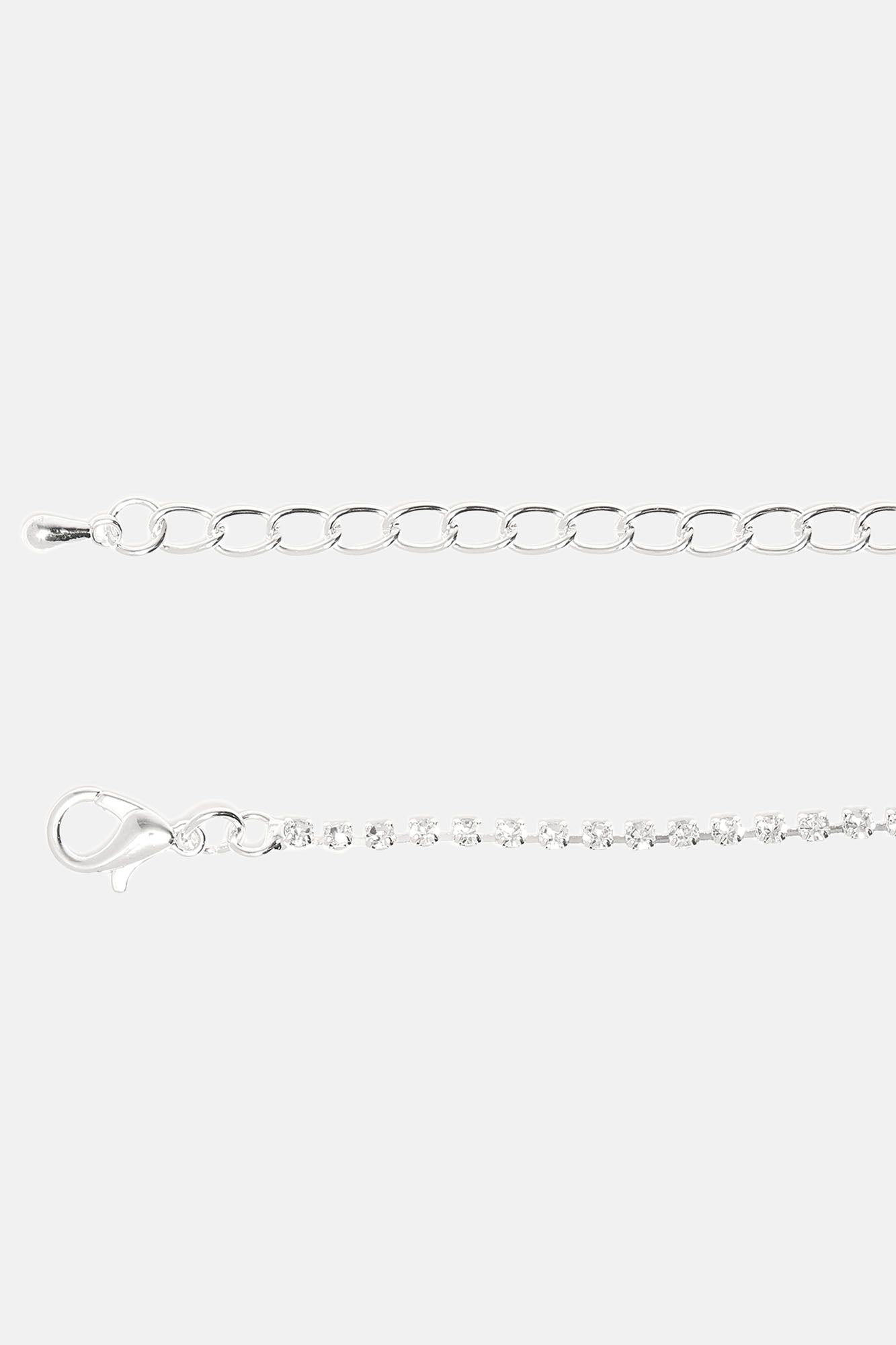 Infinity Layered Necklace - Silver sold by Fashion Nova product image thumbnail 5