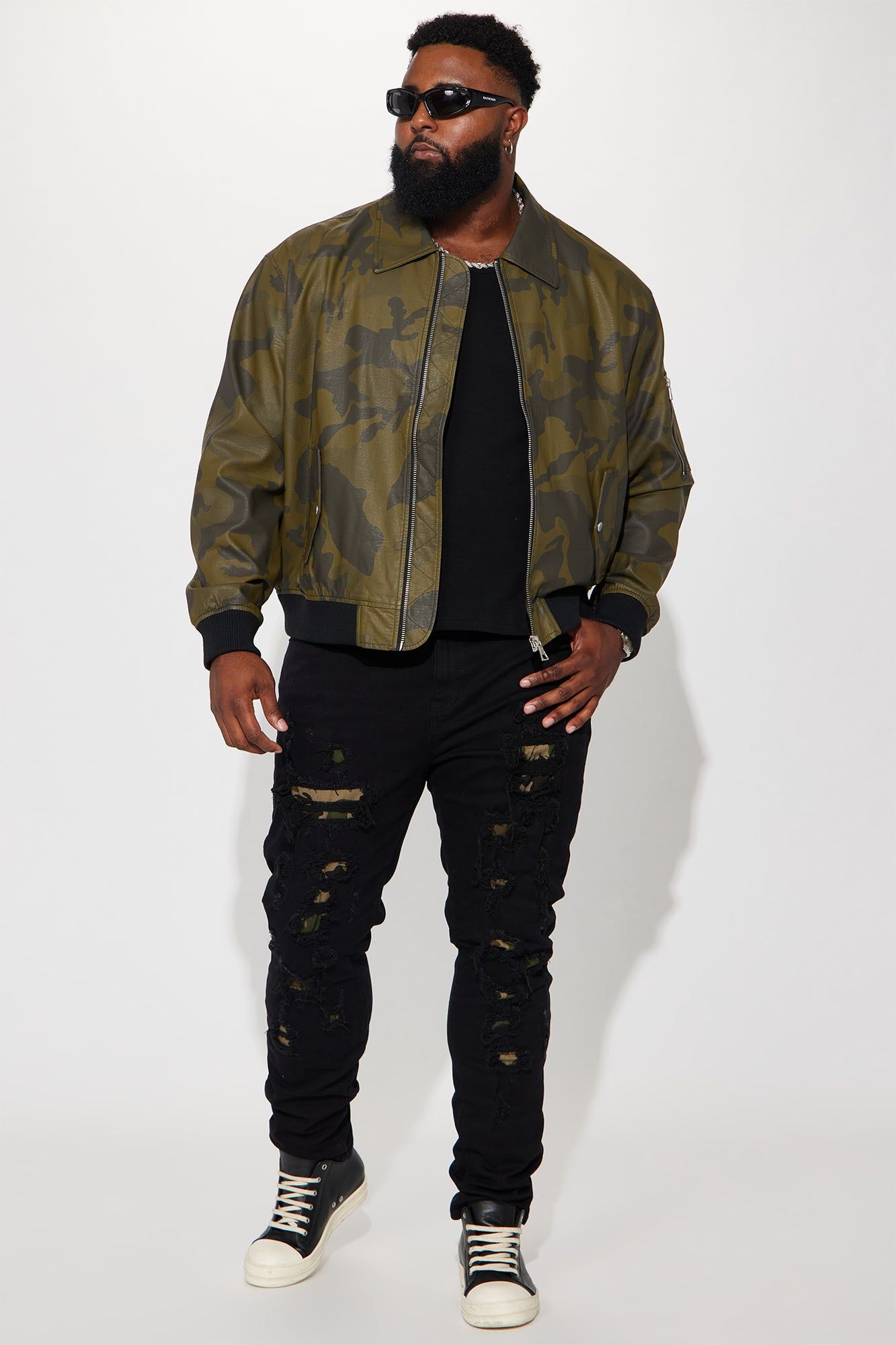 Fuel The Fire Stacked Skinny Jeans - Black sold by Fashion Nova product image thumbnail 7