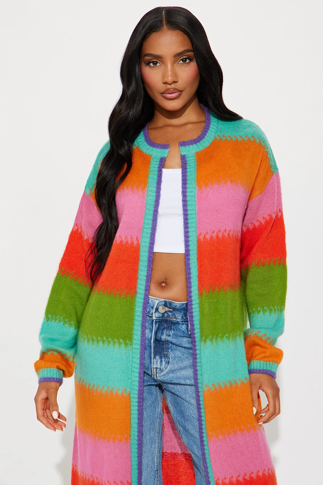 トップス POPPY RIBBON HOOD CARDIGAN Ribbon hood cardigan (Navy) – POPPY - トップス