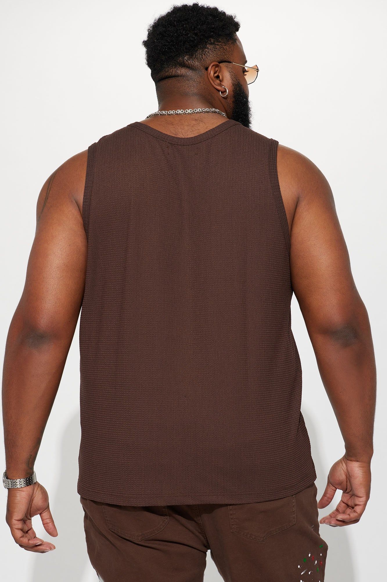 The Forest Drive Tank - Dark Brown sold by Fashion Nova product image thumbnail 7