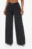 Glo Embellished Wide Leg Jeans - Black sold by Fashion Nova
