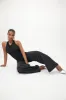 Glo Embellished Wide Leg Jeans - Black sold by Fashion Nova