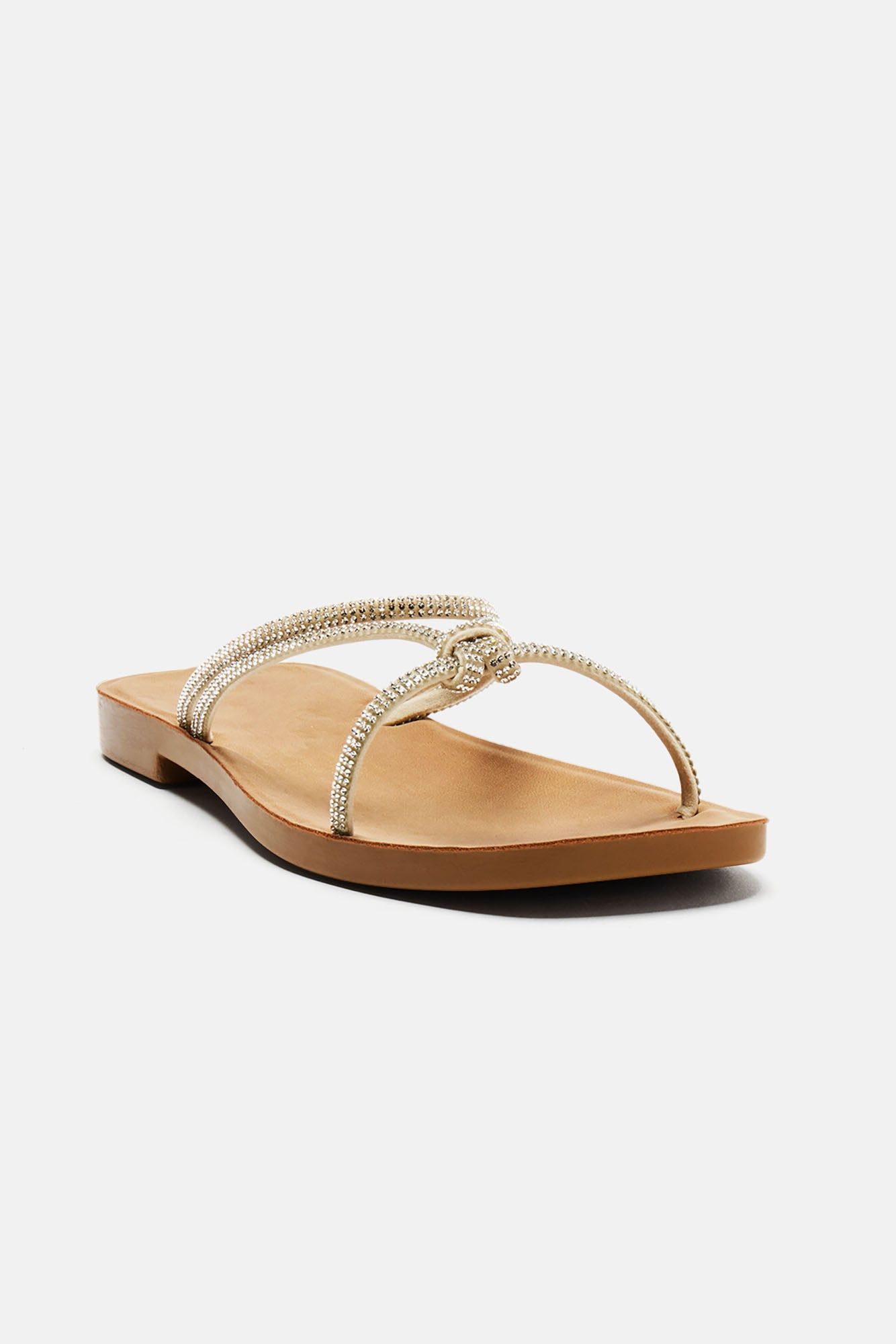 Edeline Rhinestone Sandals - Beige sold by Fashion Nova product image thumbnail 2