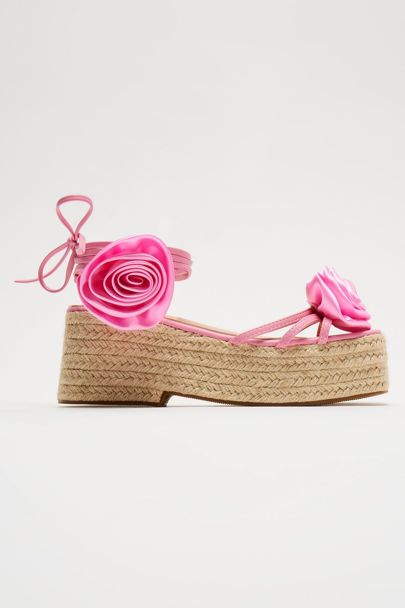 Garden Party Wedges - Pink sold by Fashion Nova product image thumbnail 4