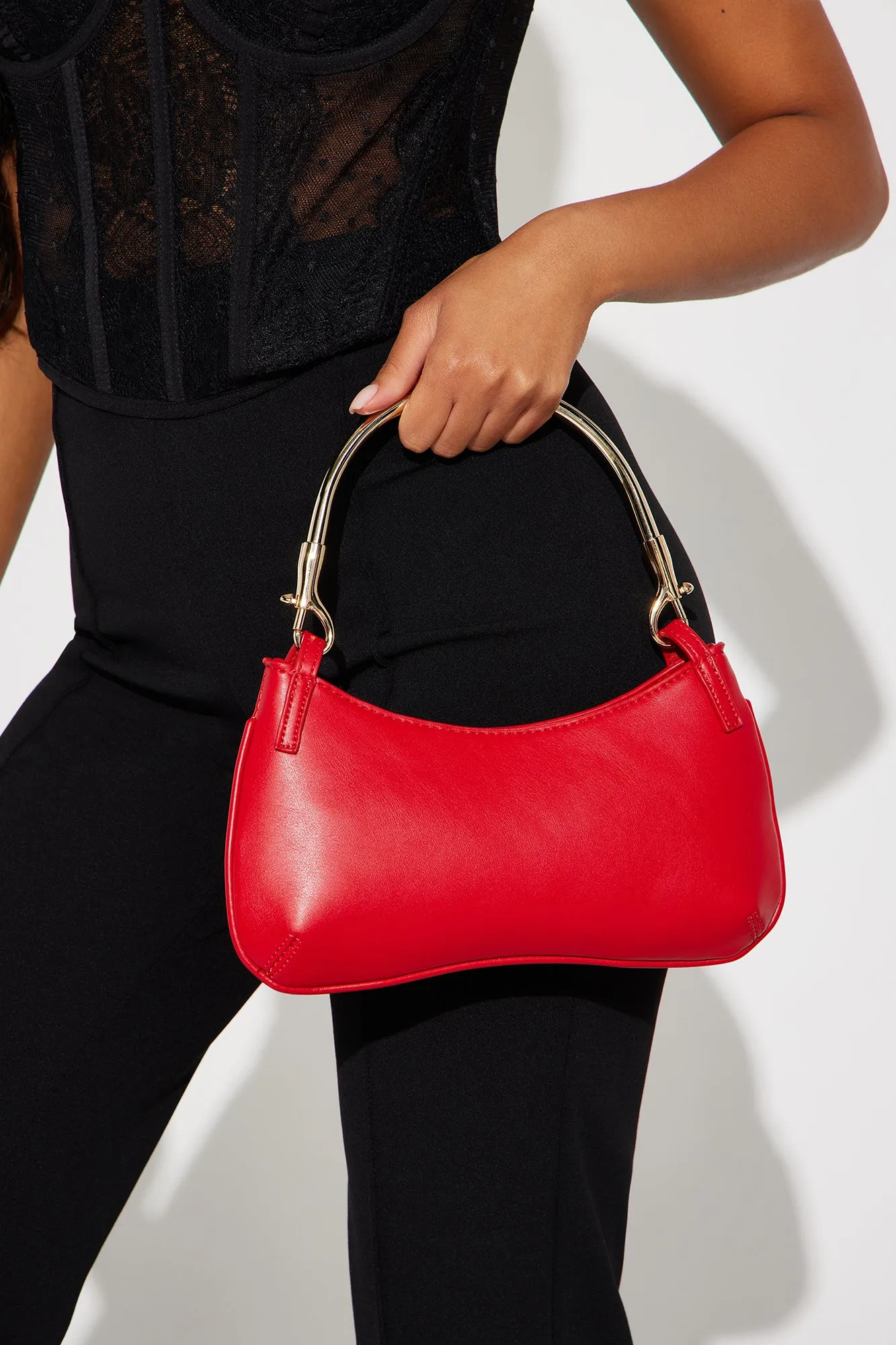 Modern Art Handbag - Red sold by Fashion Nova