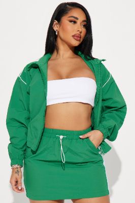 Tennis Court Ready Skirt Set - Kelly Green sold by Fashion Nova