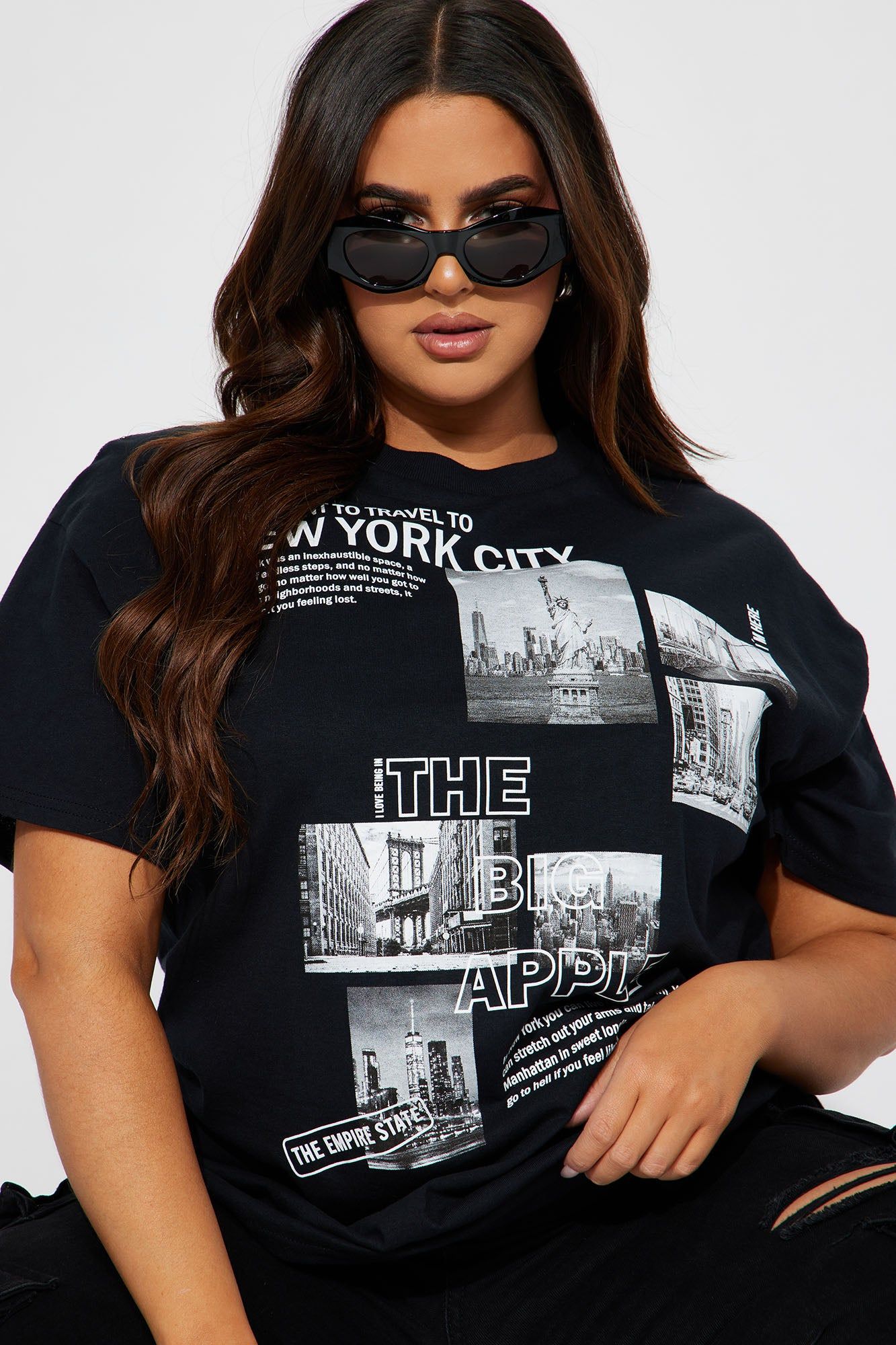 The Big Apple Graphic Tee - Black sold by Fashion Nova product image thumbnail 5