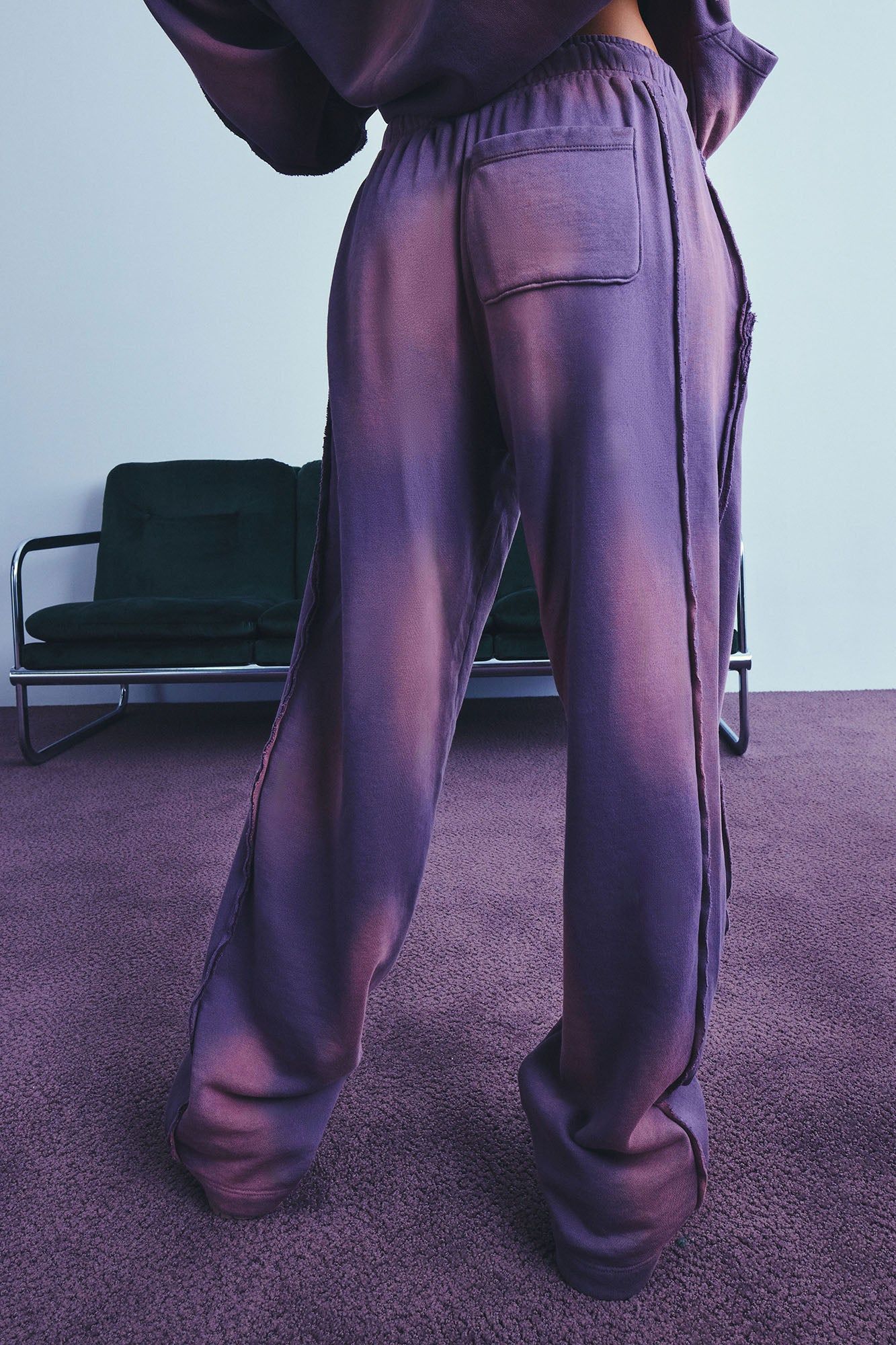 Serenity Washed Lounge Pant - Purple sold by Fashion Nova product image thumbnail 4