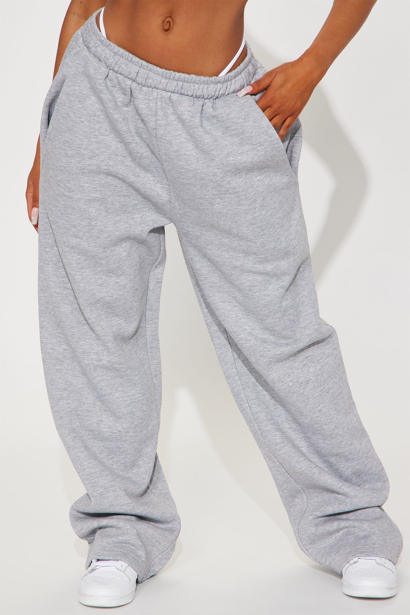 Your Man's Lounge Pant - Heather Grey sold by Fashion Nova product image thumbnail 2