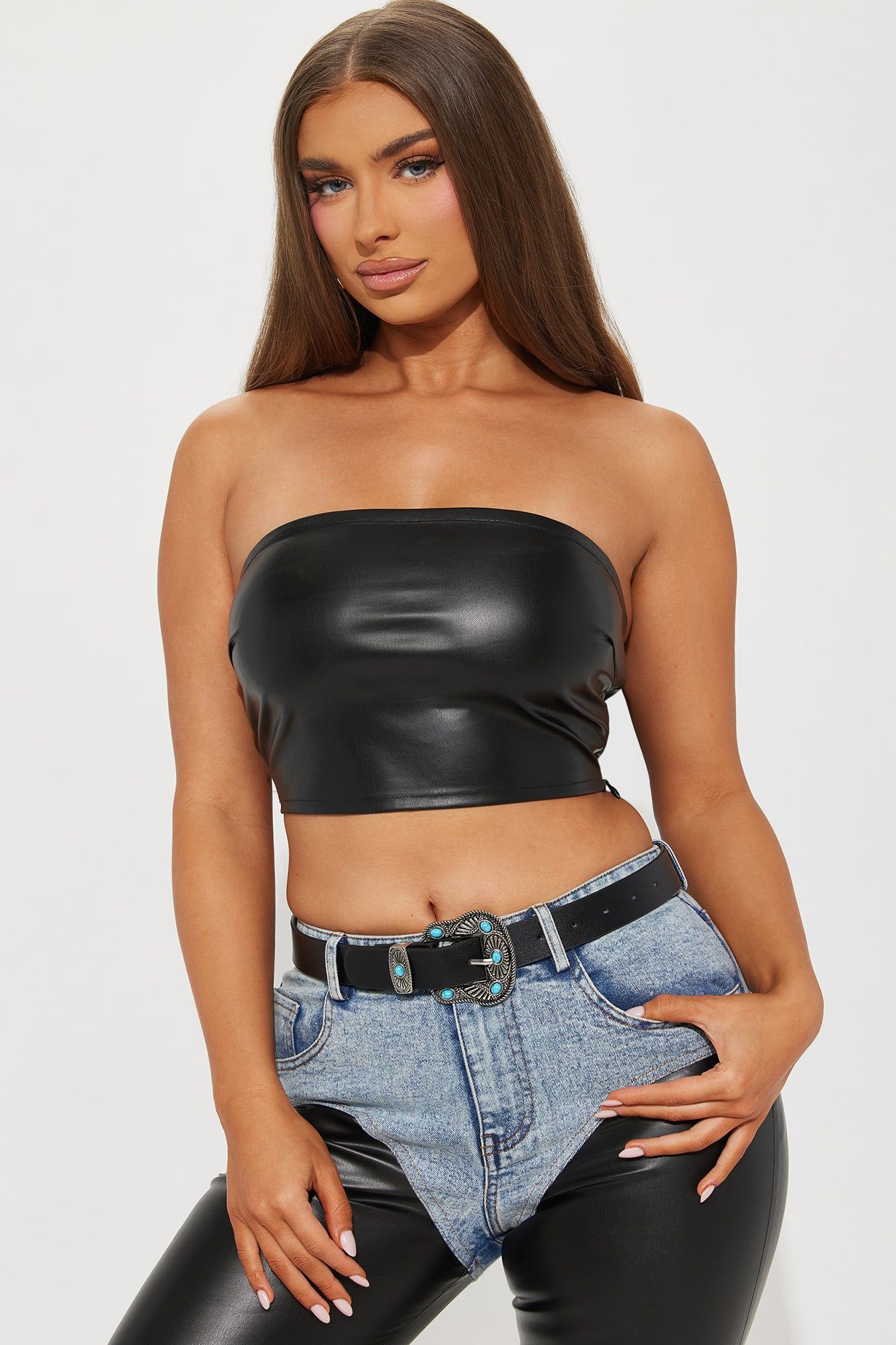 Western Ranch Life Belt - Black sold by Fashion Nova product image thumbnail 2