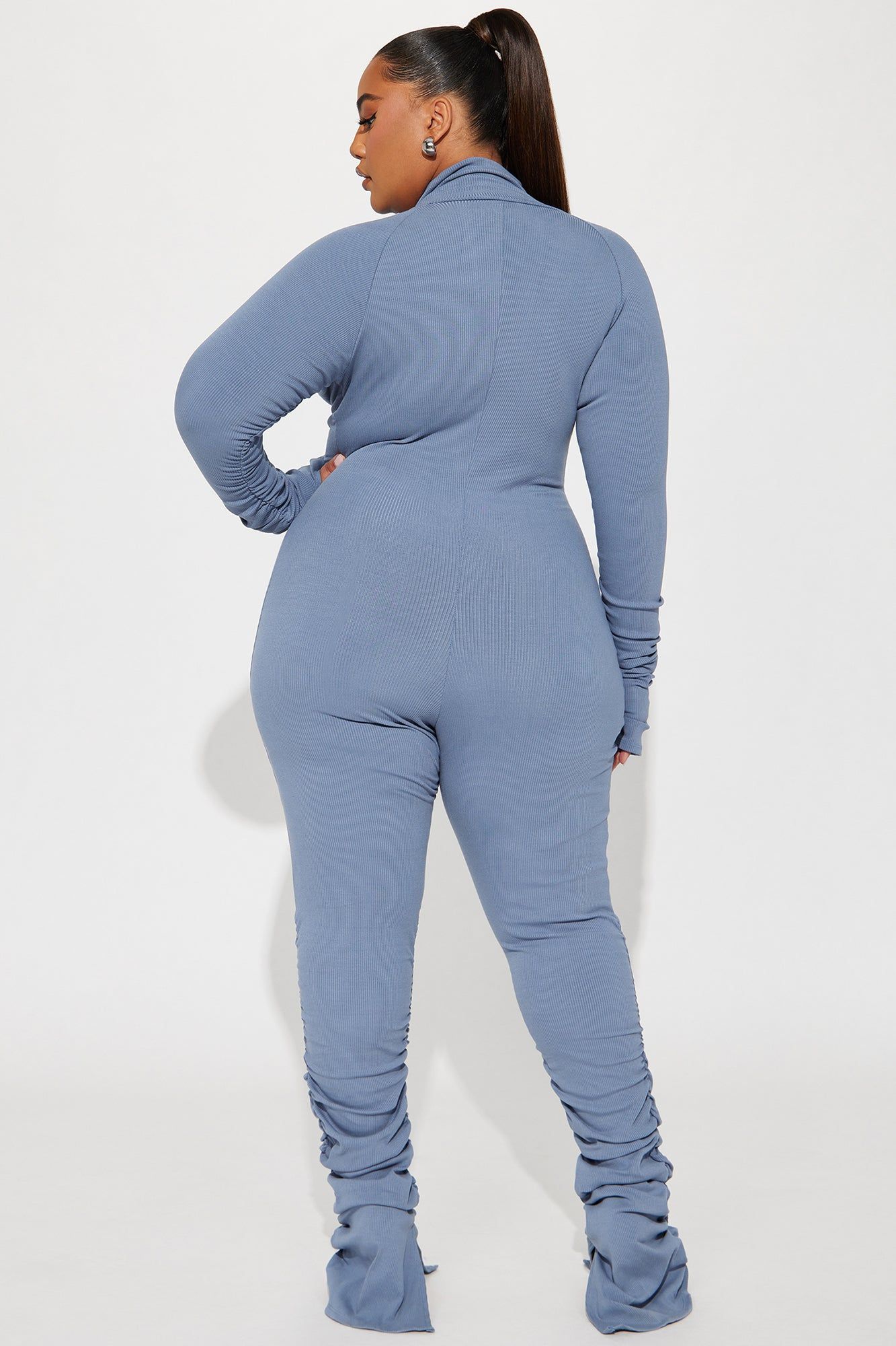 Justine Snatched Jumpsuit - Charcoal sold by Fashion Nova product image thumbnail 4