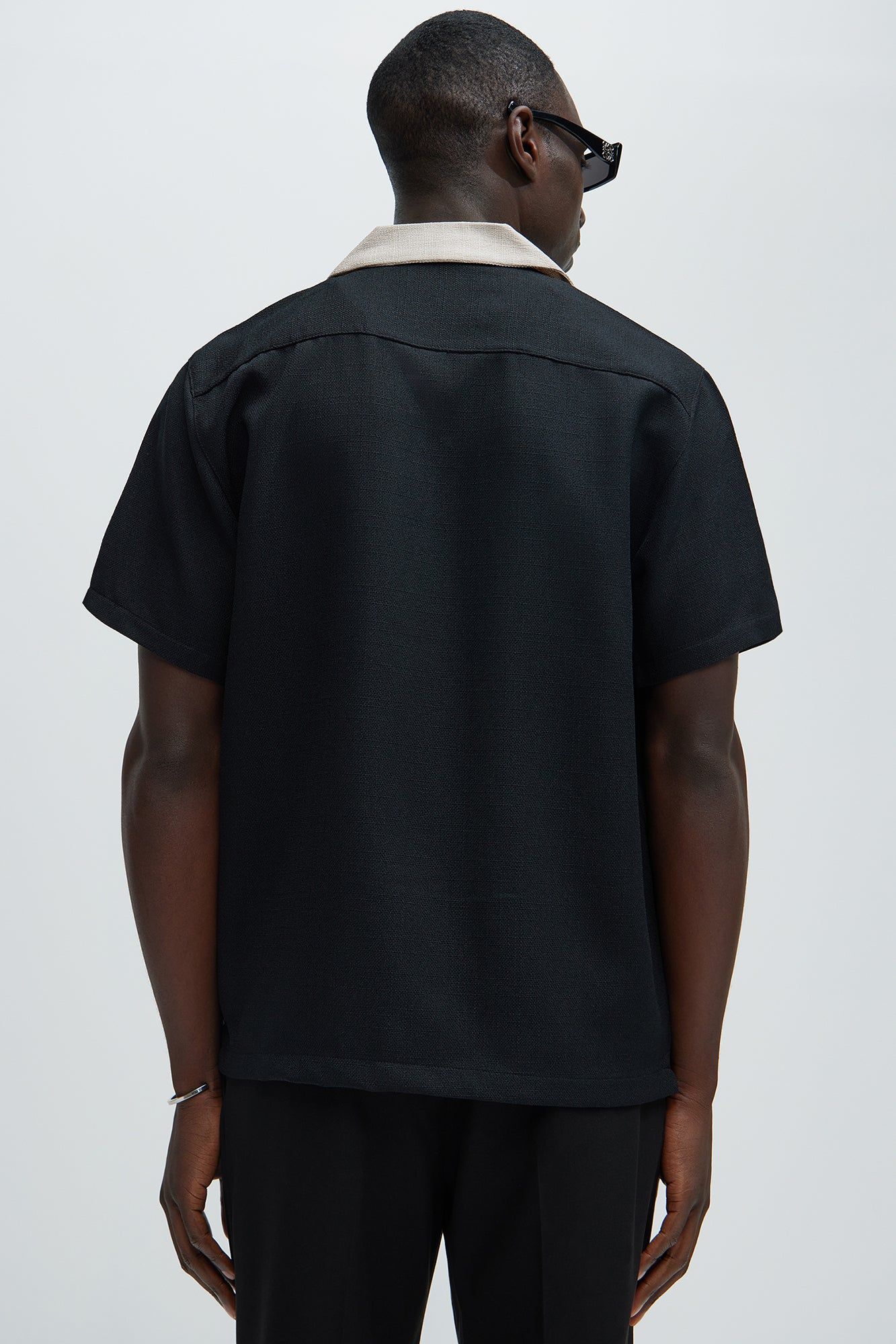 Paisley Embroidered Shirt - Black/combo sold by Fashion Nova product image thumbnail 5