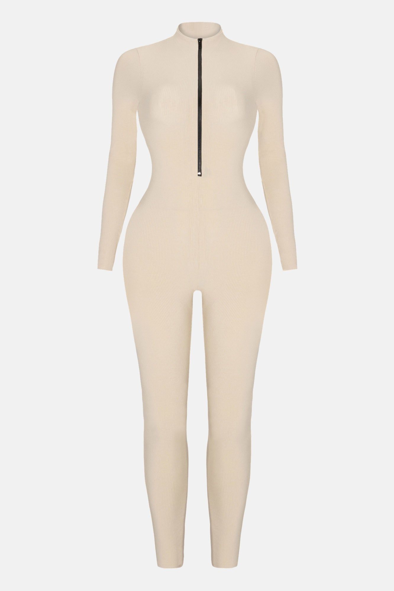 Sabrina Snatched Jumpsuit - Cream sold by Fashion Nova product image thumbnail 2