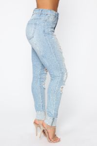 Prime Time Jeans - Light Blue sold by Fashion Nova