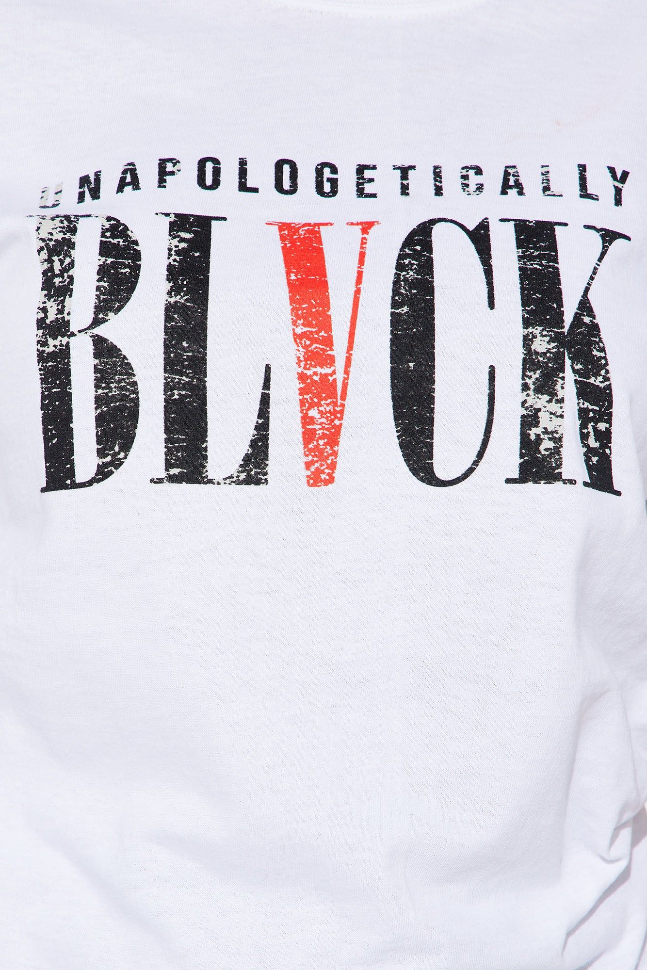 Unapologetic Graphic Tee - White sold by Fashion Nova product image thumbnail 3