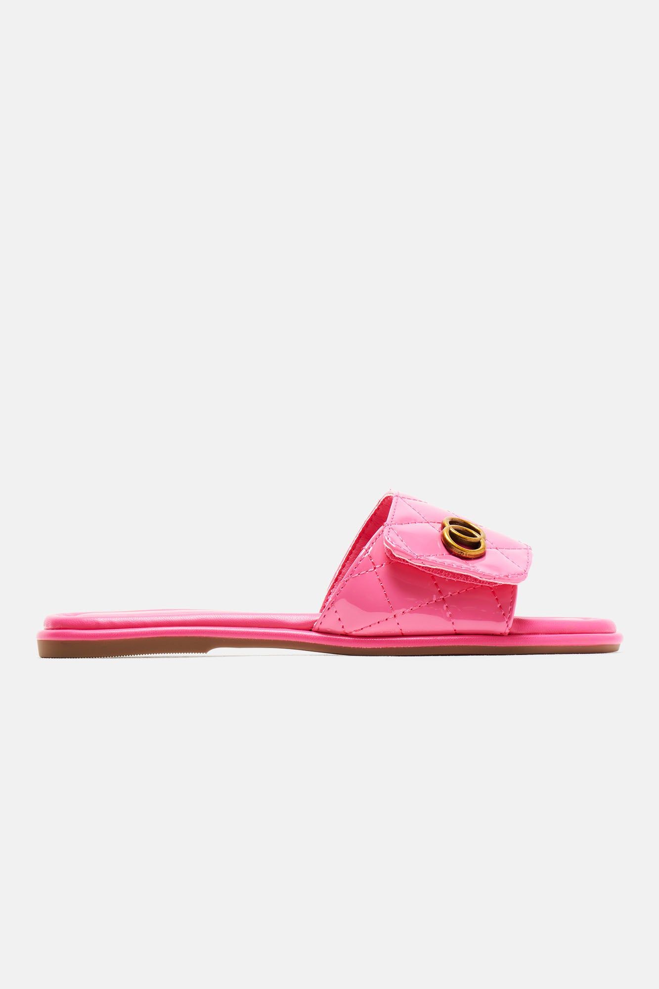 Tyra Flat Sandals - Pink sold by Fashion Nova product image thumbnail 4
