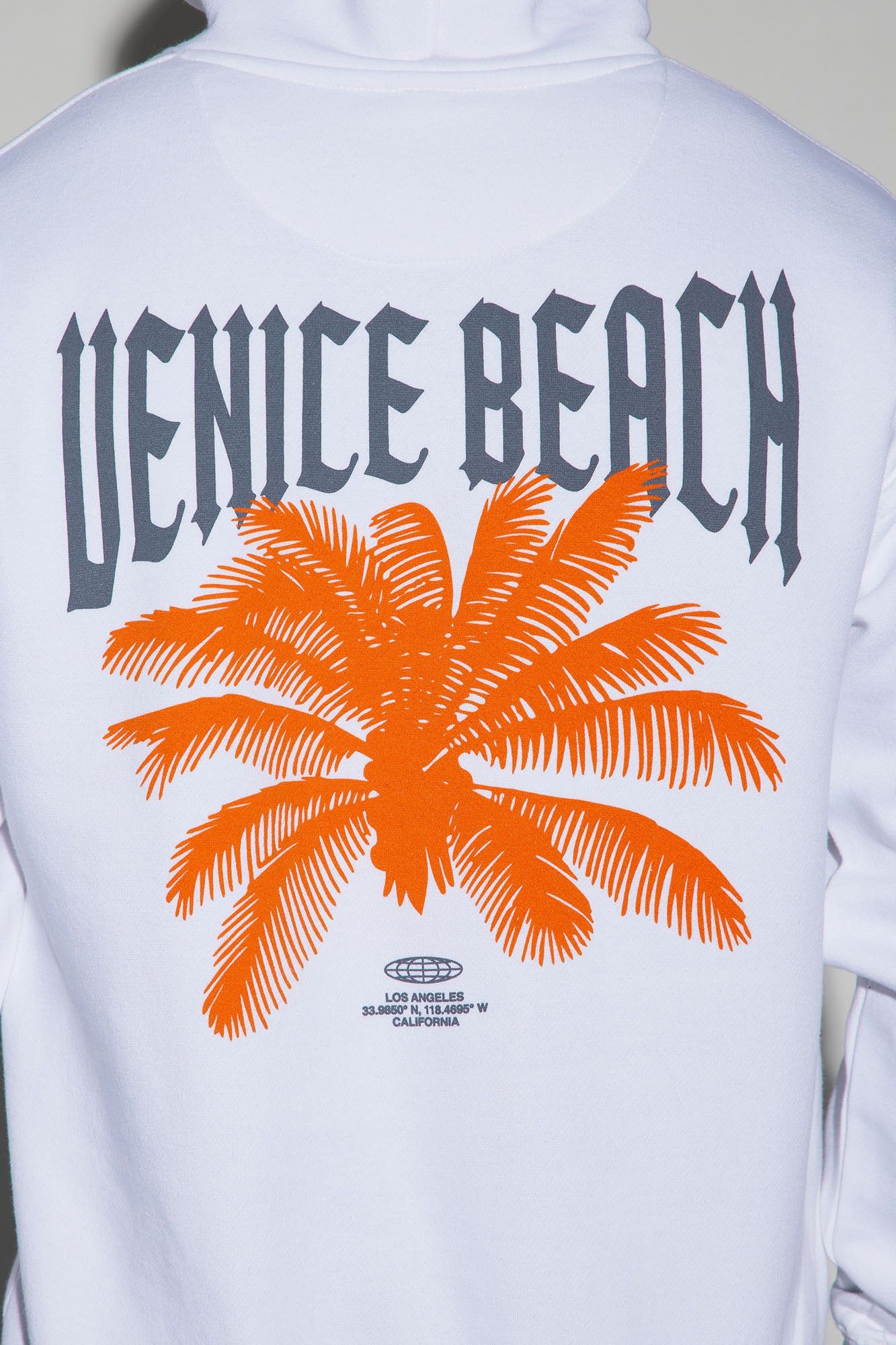 Venice Beach Palm Hoodie - White sold by Fashion Nova product image thumbnail 5