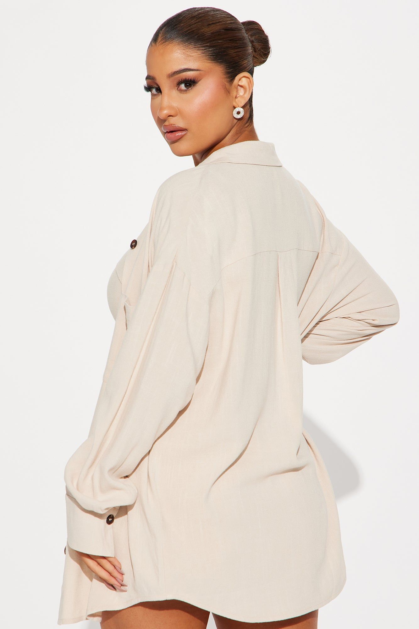 In The Clear Romper Set - Cream sold by Fashion Nova product image thumbnail 3