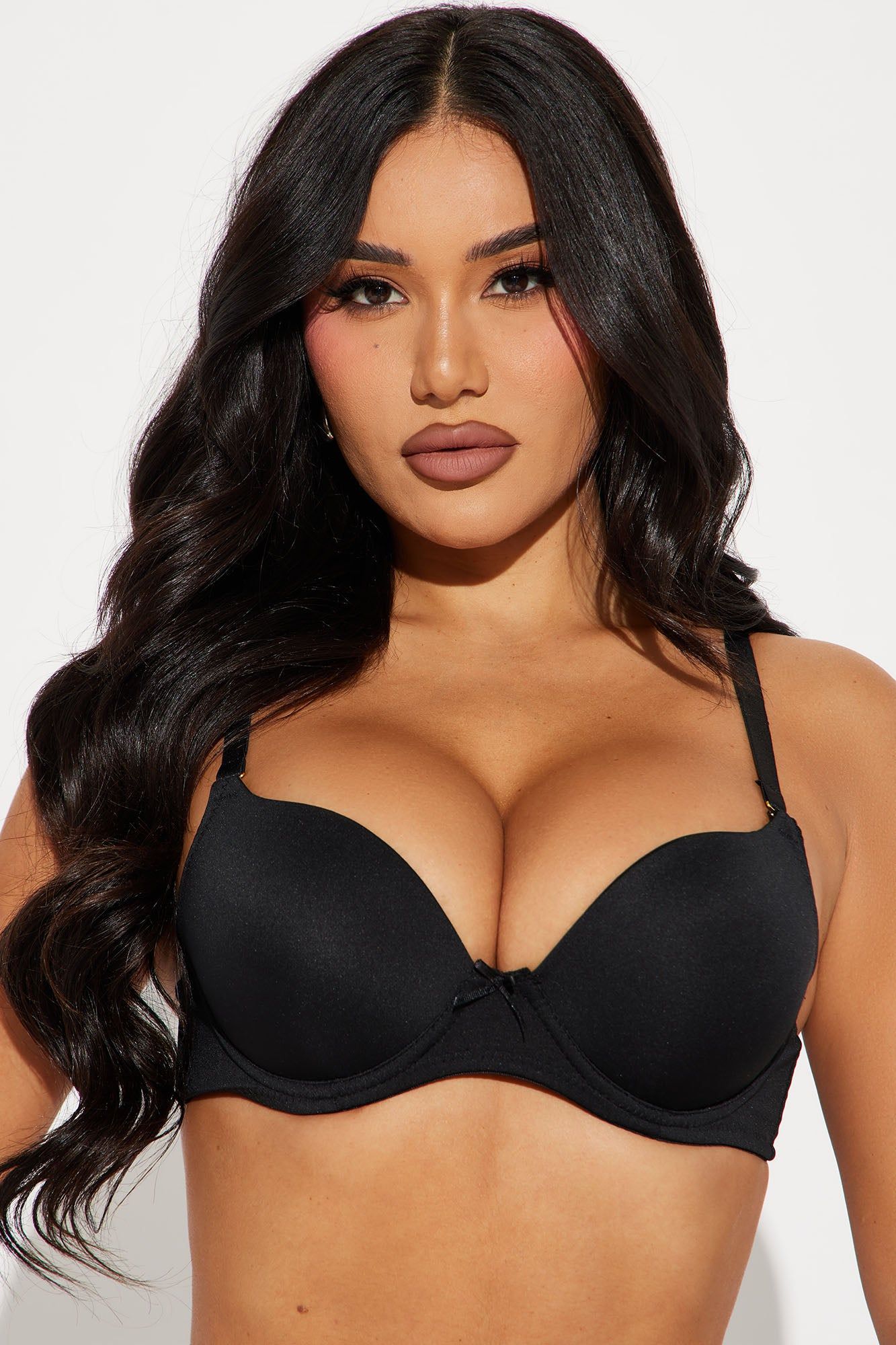 Daily Comfort Push Up T-Shirt 2 Pack Bras - Black/combo sold by Fashion Nova
