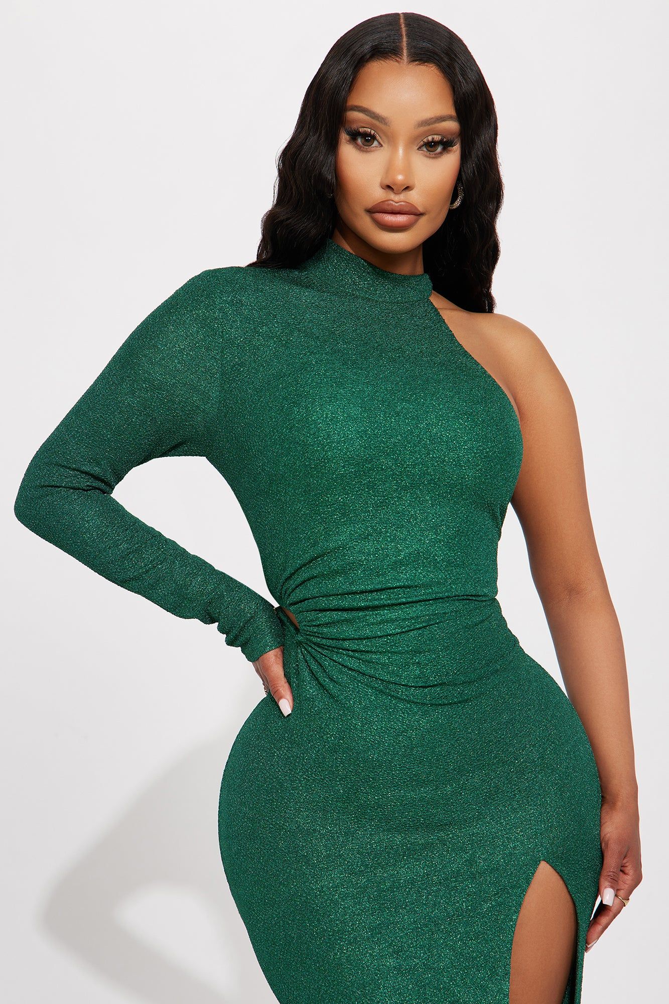 Estelle Gown - Emerald sold by Fashion Nova product image thumbnail 2